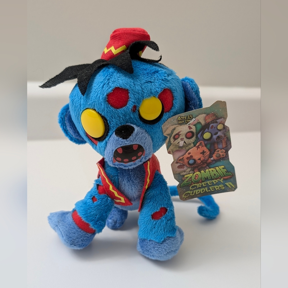 ZOMBIE MONEKY JANGLES CREEPY CUDDLERS 2 NWT
